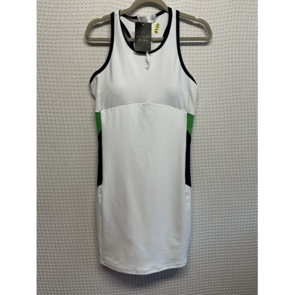 NWT Sage Collective White Tennis Dress With Built-In Bra/Shorts Women L China